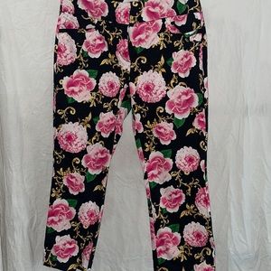 7th Avenue Floral print ankle pant